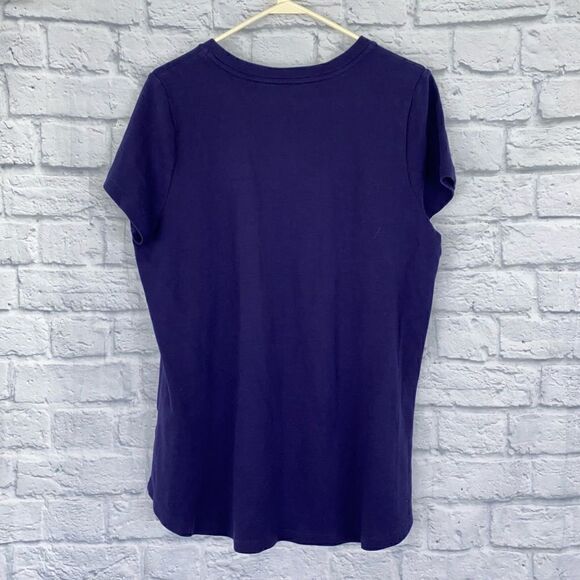 Bundle of short sleeve tops gap Isaac Mizrahi Tek Gear Croft & Barrow sz XL Wome - Picture 9 of 16